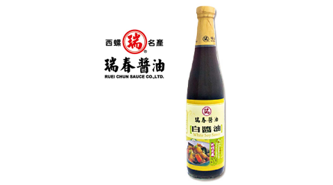 《瑞春》白醬油(420ml±3%/瓶，共12瓶)