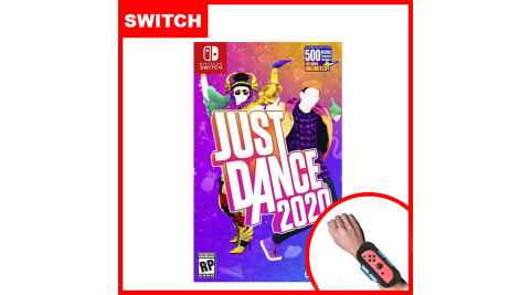 【Nintendo 任天堂】NS Switch Just Dance 舞力全開 2020 (中文版) + 專用跳舞臂帶