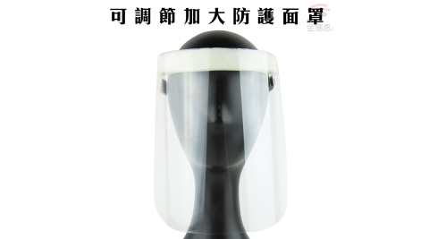 1入可調節加大防護面罩/防疫/環保/噴沫/餐廳