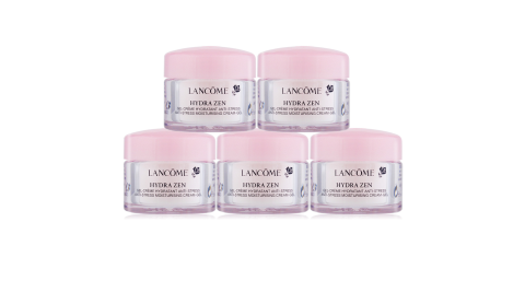 LANCOME 蘭蔻 超水妍舒緩保濕水凝霜超越正貨容量超值組(15ml)x5