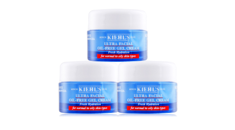 KIEHL'S 契爾氏 冰河醣蛋白無油清爽凝凍(7ML)X3入組