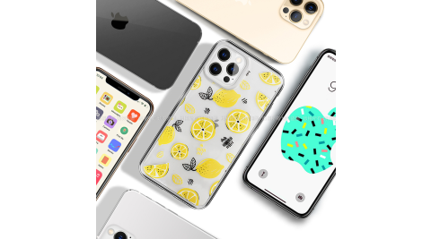 MOOTUN for iPhone 12 / 12 Pro 6.1 防護晶透保護殼 -黃檸檬