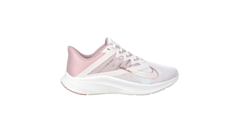 NIKE WMNS QUEST 3 女慢跑鞋-路跑 訓練 輕量 灰白玫瑰金@CD0232003@