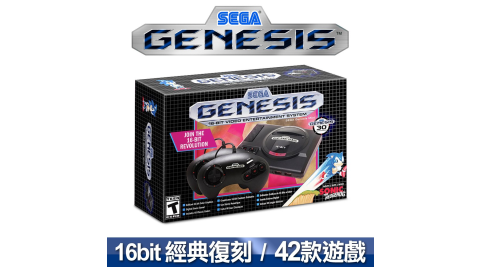 SEGA 迷你復刻 Genesis Mini主機 (收錄42款經典名作)