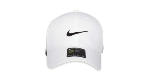 NIKE GOLF 高爾夫運動帽-防曬 遮陽 帽子 鴨舌帽 白黑@BV1076-100@