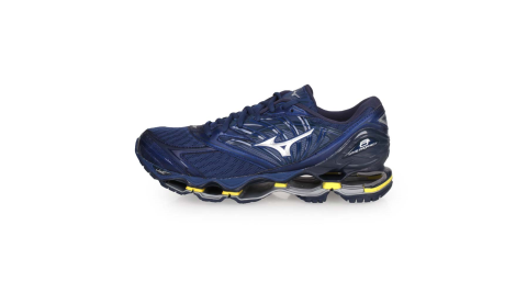 MIZUNO WAVE PROPHECY 8 男慢跑鞋-路跑 美津濃 丈青銀@J1GC190006@