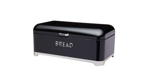 《KitchenCraft》Lovello麵包收納盒(黑)