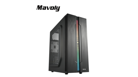 【Mavoly 松聖】石榴 ATX RGB炫彩 USB 3.0 機殼