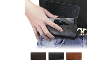 CITY BOSS 品味奢華植鞣牛皮/腰掛皮套 for 三星 Samsung Note10+ /Note 9 /S20+ 
