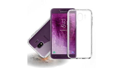 Xmart for SAMSUNG Galaxy J4 加強四角防護防摔空壓氣墊殼