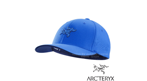 【加拿大 ARC'TERYX 始祖鳥】Embroidered Bird Cap 經典LOGO棒球帽.休閒帽.遮陽帽.鴨舌帽/7978 幻覺藍 D