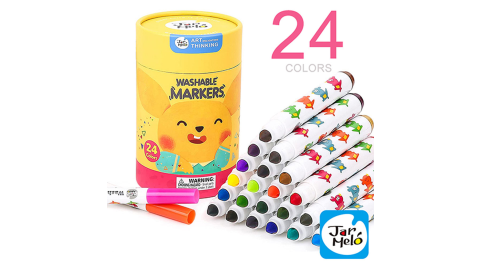 西班牙 JOANMIRO 兒童可水洗彩色筆24色