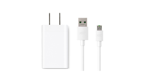 OPPO VOOC mini 新款 原廠閃充電源適配器AK779+USB閃充充電線DL118組 (密封袋裝)
