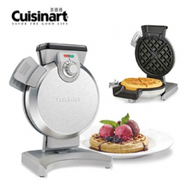 【美國 Cuisinart】美膳雅 直立式鬆餅機 waf-v100tw