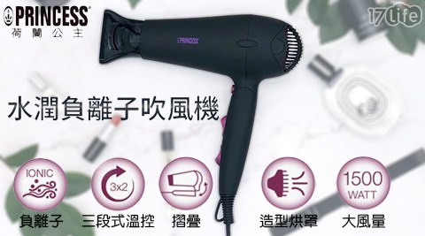 【Princess荷蘭公主】水潤負離子吹風機 505019