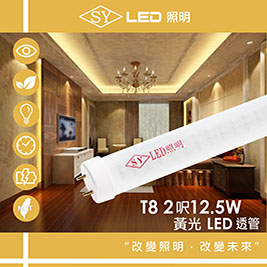 【SY聲億】T8 LED燈管2呎12.5W白光