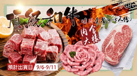 頂級【和牛】烤肉套餐(4-5人份)