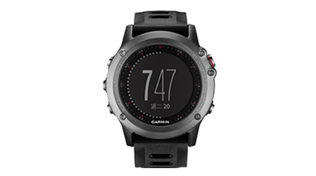 Garmin fenix 3 藍寶石鏡面錶 灰
