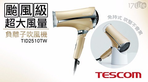 【日本TESCOM】超大風量負離子吹風機 TID2510TW