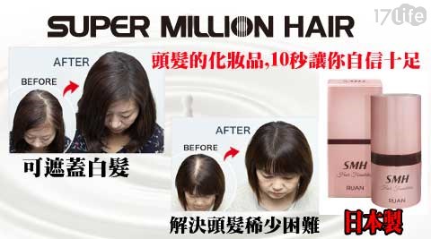 【Super Million Hair】日本神奇魔髮粉撲 12g