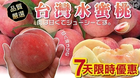 產地直送!爆汁高山水蜜桃禮盒 產地直送!爆汁高山水蜜桃禮盒