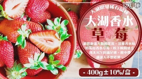 台灣新鮮現採大湖香水草莓 共
