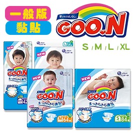 【日本大王GOO.N】一般版4包裝黏貼