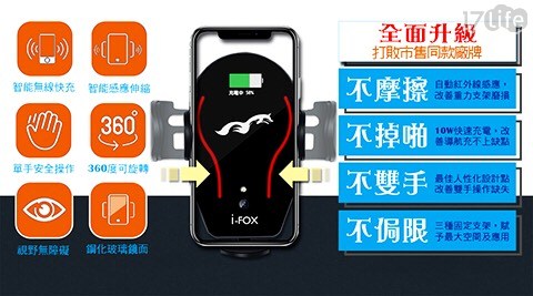 【i-FOX】手機專用無線充電背貼