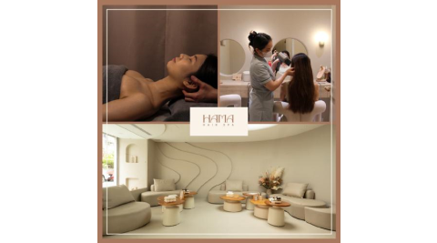 台北【HamaHairSpa】身心靈放鬆之旅120min:臉部按摩/面膜/手腳及頭頸肩按摩/洗髮/護髮券(MO)