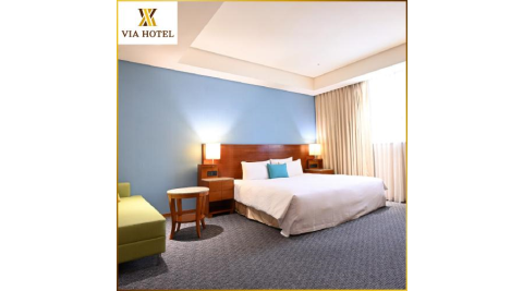 三重【丰居微風館】平日豪華雙人房住宿券(MO25)