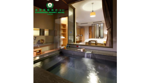 【逾期券出清】礁溪【長榮鳳凰酒店】平日高級/綠景湯屋+雙人桂冠自助餐券19ITF（視同現金折抵$1988）