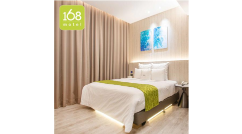 【168motel 桃園館】雙人房休息平假日 3H〈不可指定房型，依現場房況安排〉