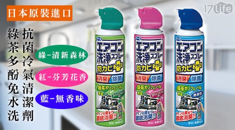 【EARTH】免水洗綠茶多酚冷氣清潔劑 420ml