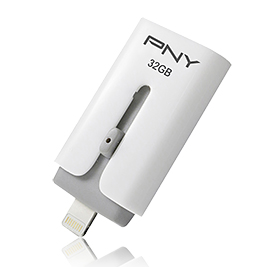 (買一送一) PNY 32GB AppleOTG iOS MFI 雙推