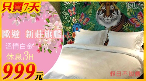 歐遊 新莊旗艦館-限時促銷！假日不加價~溫情白金休息3H